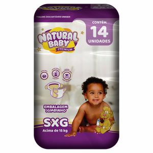 Natural Baby Premium Jumbinho Sxg 14 Un.